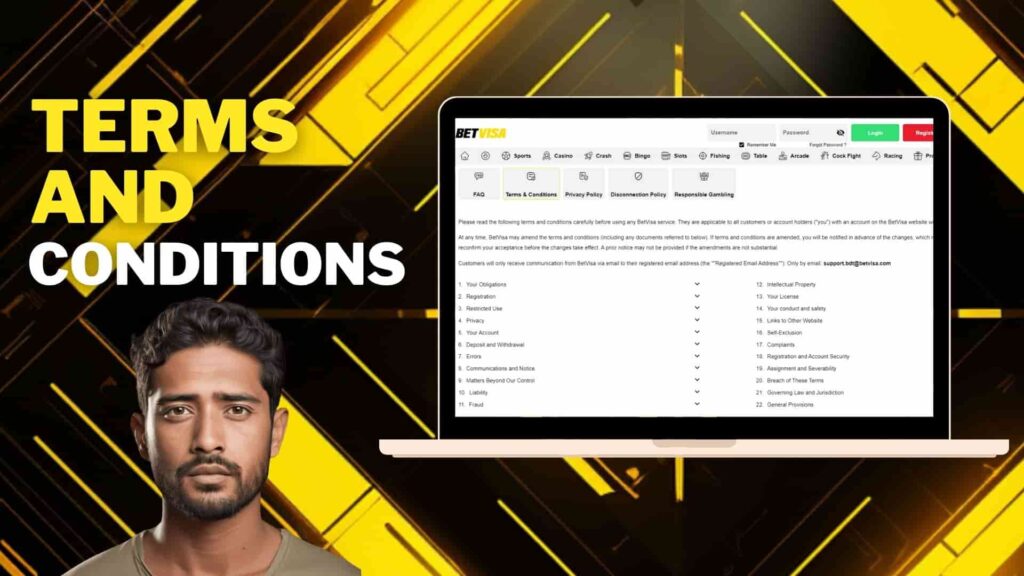 Betvisa Bangladesh Welcome Bonus Terms and Conditions