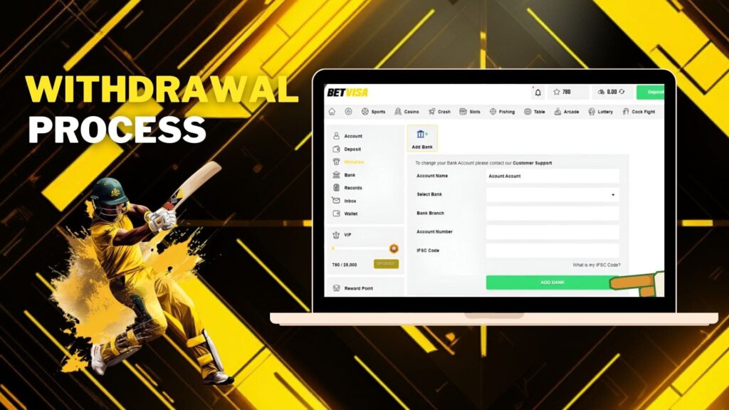 Betvisa Bangladesh Step by Step Withdrawal Process guide