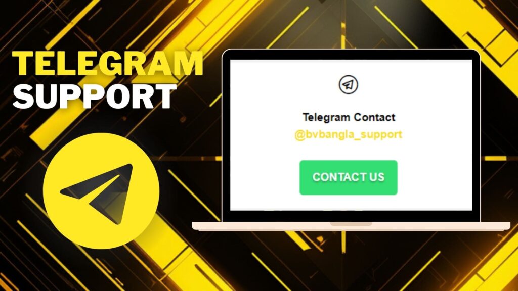 Betvisa Bangladesh Telegram Support information